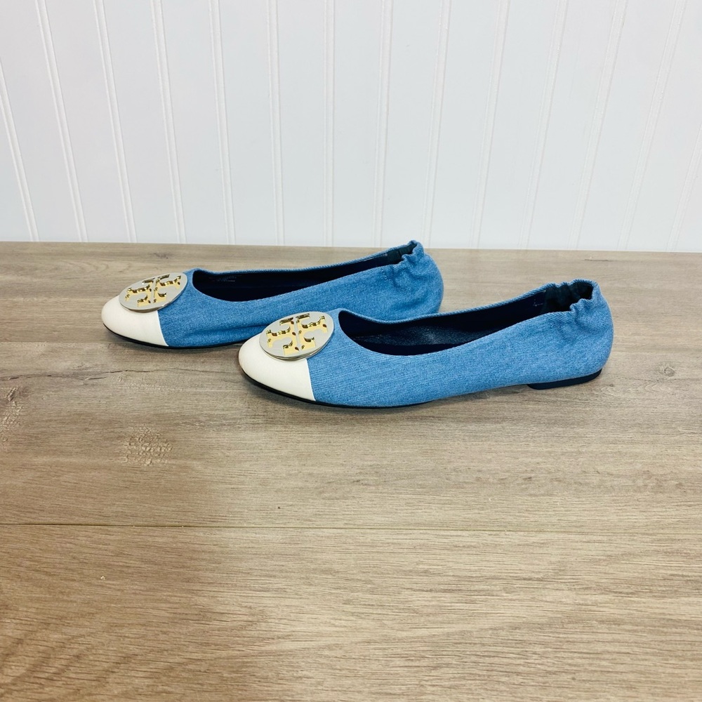 Brand new Tory Burch CAP-TOE BALLET flats size 10 no box - Picture 8 of 11